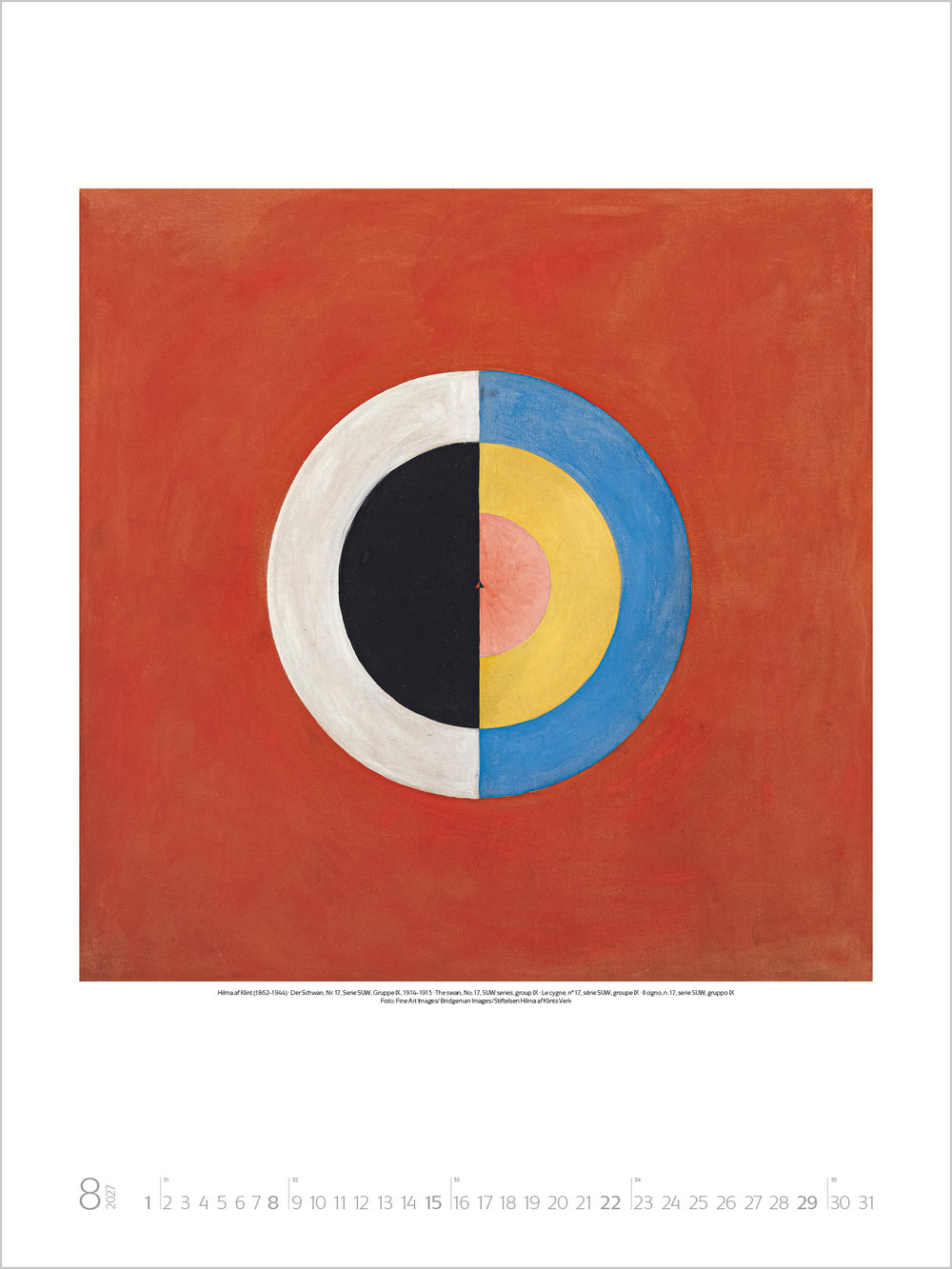 Hilma af Klint - Wandkalender 2027 - 48 x 64 cm - Korsch Verlag