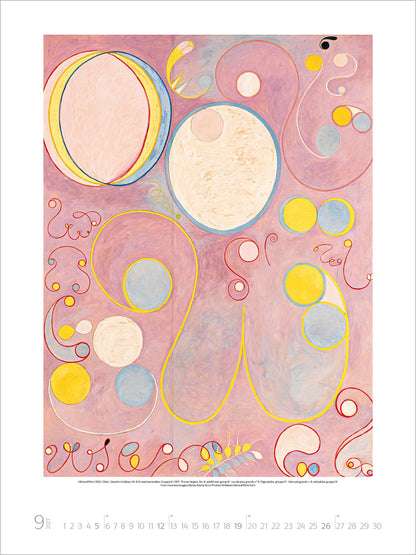 Hilma af Klint - Wandkalender 2027 - 48 x 64 cm - Korsch Verlag