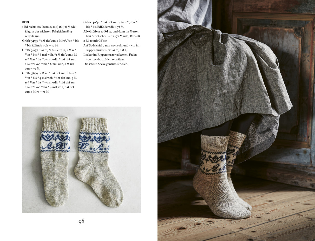 Schwedische Socken stricken - Hygge für die Füße