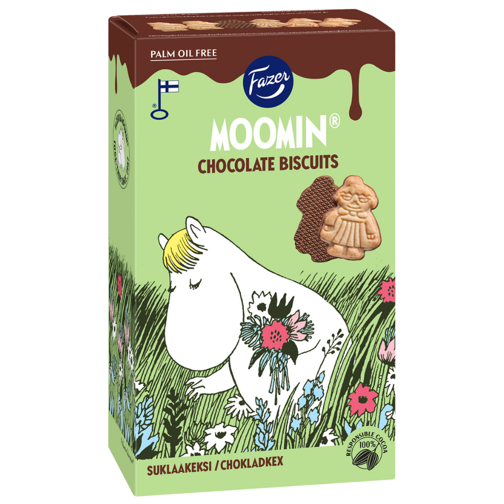 Fazer Moomin Schokoladen-Kekse - 175 g