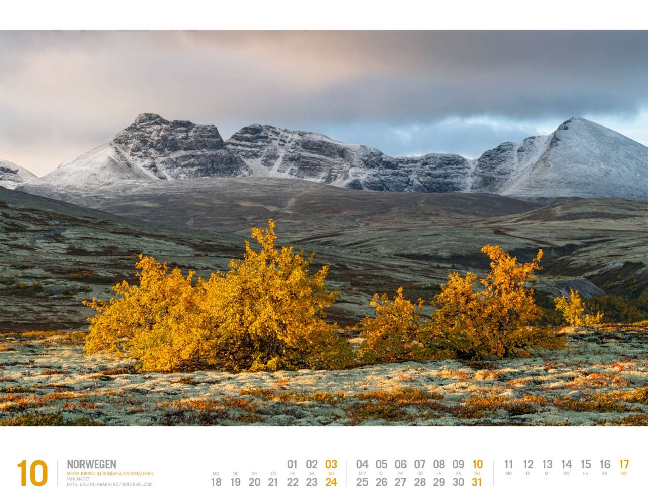 Norwegen - Wandkalender 2027 - 54 x 42 cm - Ackermann Kunstverlag