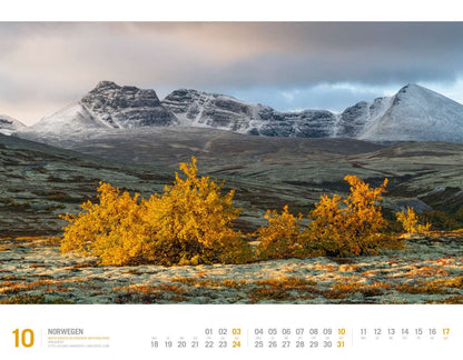 Norwegen - Wandkalender 2027 - 54 x 42 cm - Ackermann Kunstverlag