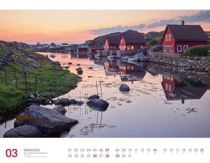 Norwegen - Wandkalender 2027 - 54 x 42 cm - Ackermann Kunstverlag