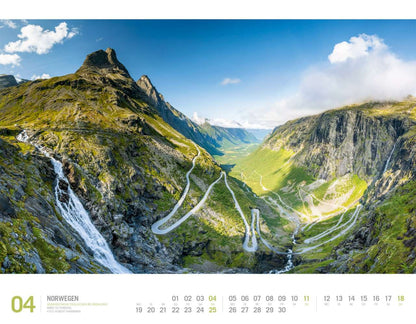 Norwegen - Wandkalender 2027 - 54 x 42 cm - Ackermann Kunstverlag