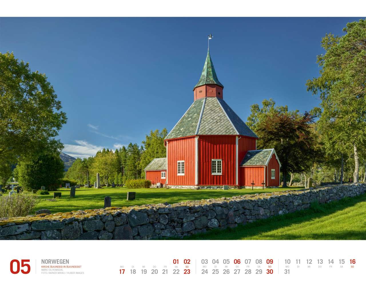 Norwegen - Wandkalender 2027 - 54 x 42 cm - Ackermann Kunstverlag