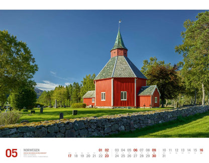 Norwegen - Wandkalender 2027 - 54 x 42 cm - Ackermann Kunstverlag