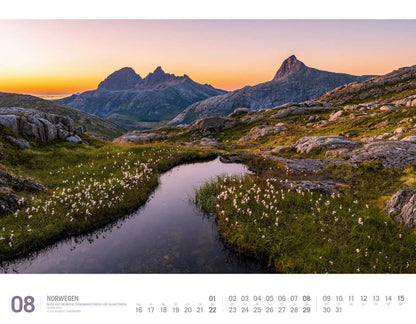 Norwegen - Wandkalender 2027 - 54 x 42 cm - Ackermann Kunstverlag