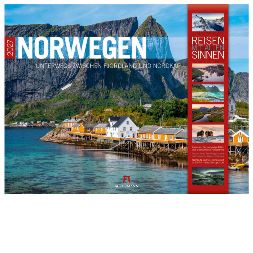 Norwegen - Wandkalender 2027 - 54 x 42 cm - Ackermann Kunstverlag