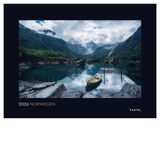 Norwegen - Wandkalender 2026 - 60 x 45 cm - Kunth Verlag