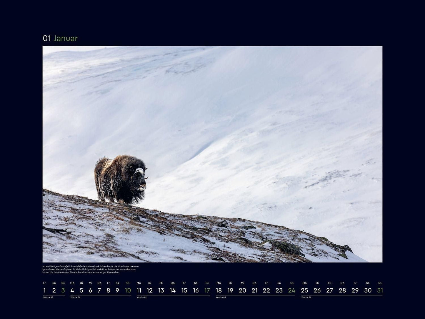 Norwegen - Wandkalender 2027 - 60 x 45 cm - Kunth Verlag