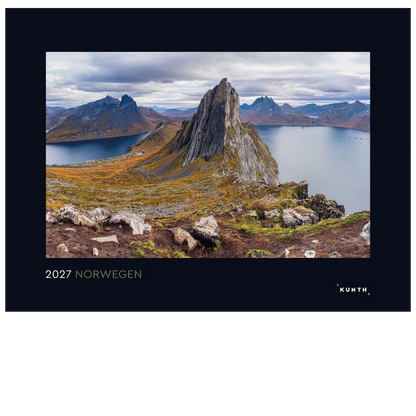 Norwegen - Wandkalender 2027 - 60 x 45 cm - Kunth Verlag
