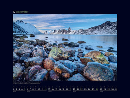 Norwegen - Wandkalender 2027 - 60 x 45 cm - Kunth Verlag
