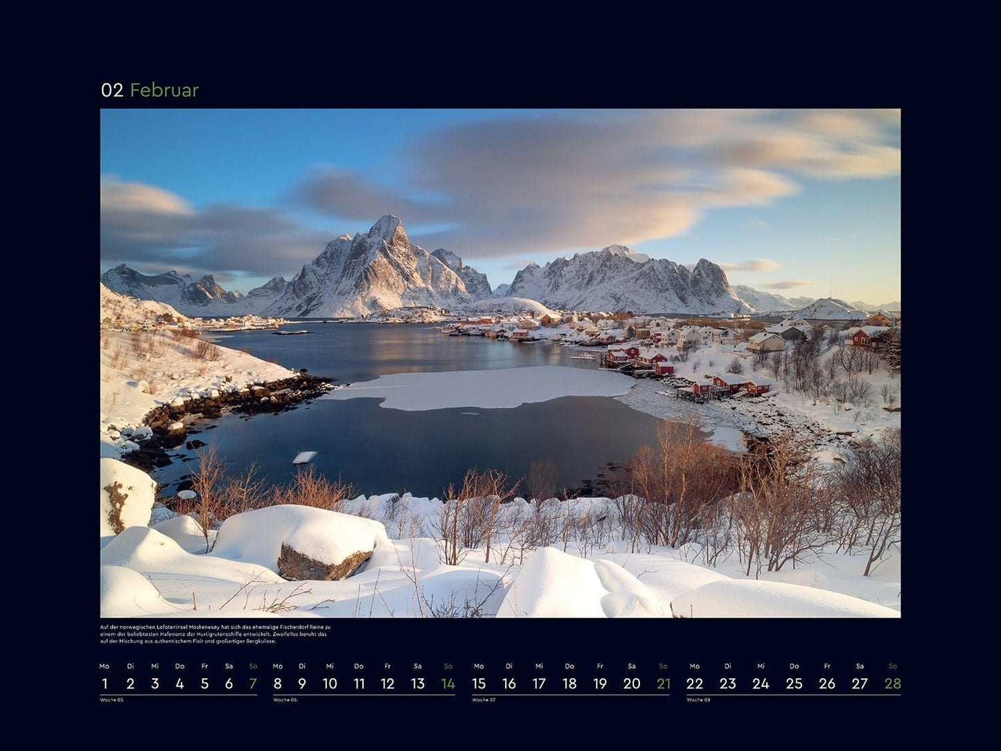 Norwegen - Wandkalender 2027 - 60 x 45 cm - Kunth Verlag