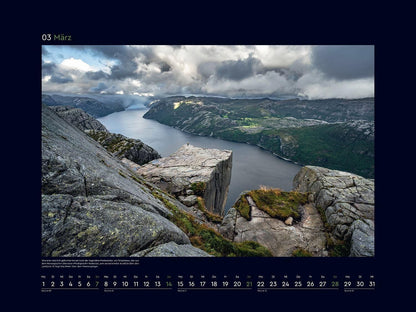 Norwegen - Wandkalender 2027 - 60 x 45 cm - Kunth Verlag