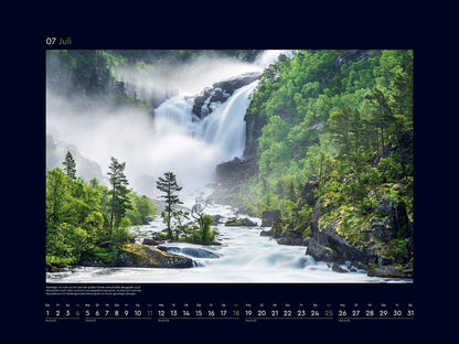 Norwegen - Wandkalender 2027 - 60 x 45 cm - Kunth Verlag