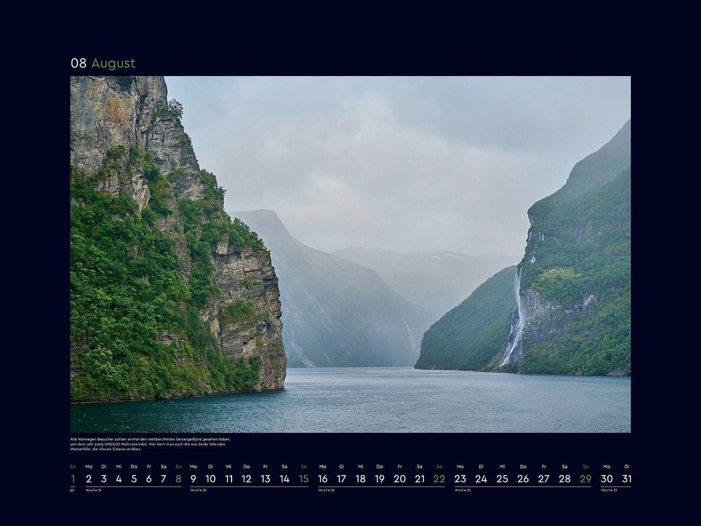 Norwegen - Wandkalender 2027 - 60 x 45 cm - Kunth Verlag