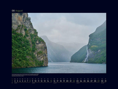 Norwegen - Wandkalender 2027 - 60 x 45 cm - Kunth Verlag