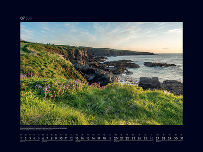 Wilde Nordsee - Wandkalender 2026 - 60 x 45 cm - Kunth Verlag