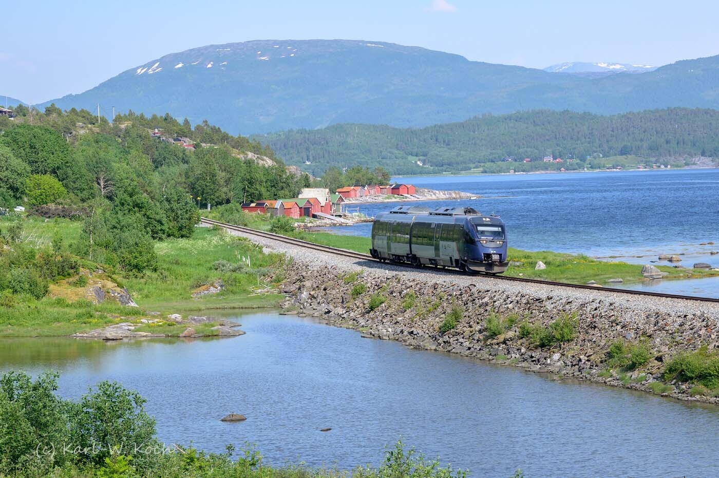 Norwegen - Bahnreisen durchs Land der Fjorde