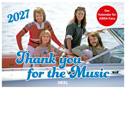 Thank you for the Music 2027 - ABBA-Kalender - 48 x 33 cm