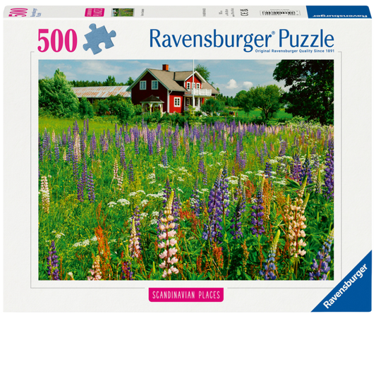 Bauernhof in Schweden - 500 Teile Puzzle