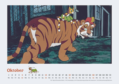 Pettersson und Findus - Kalender 2025 - 42 x 30 cm - DuMont Verlag