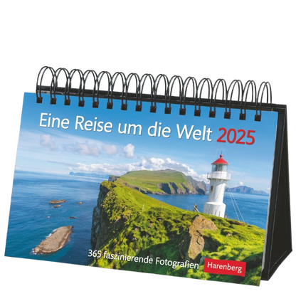 Eine Reise um die Welt - Premium-Tisch-Kalender 2025