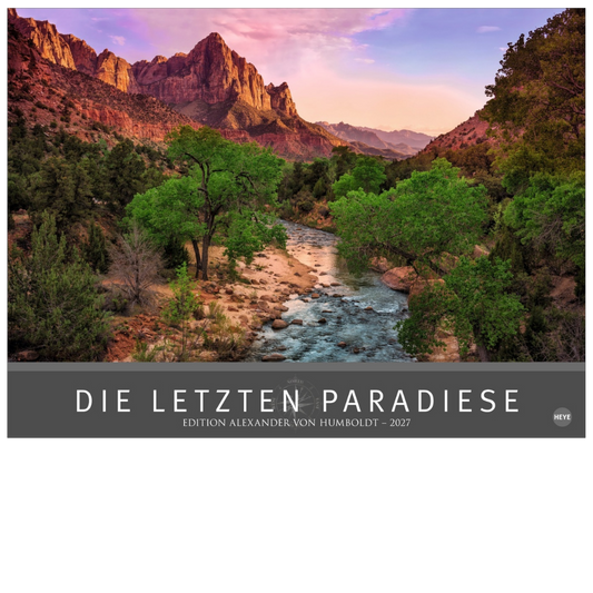 Die letzten Paradiese - Wandkalender 2027