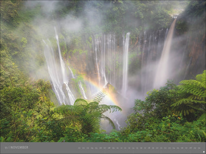 Die letzten Paradiese - Wandkalender 2027 - Heye 