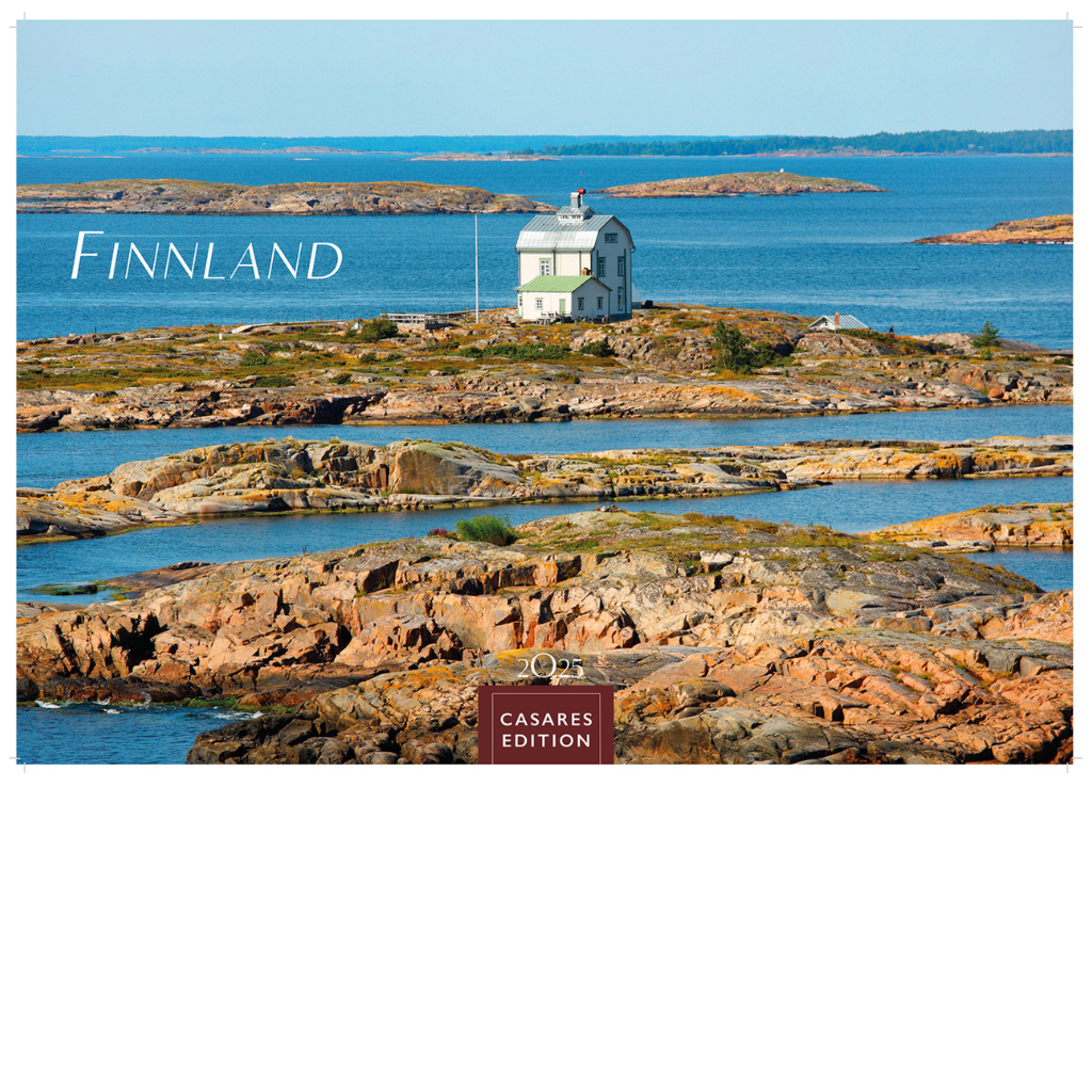 Finnland - Wandkalender 2025 - 50 x 35 cm - CASARES fine art EDITION