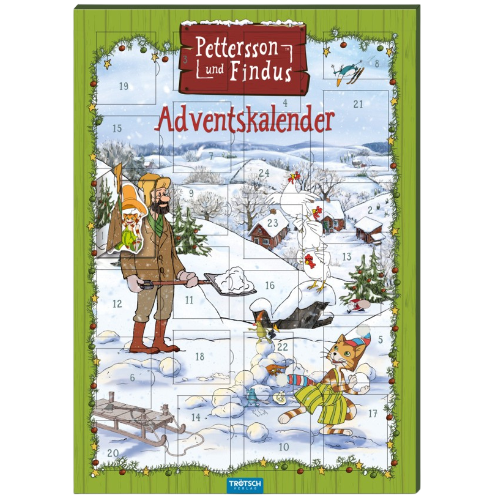 Pettersson & Findus - Magnet-Adventskalender