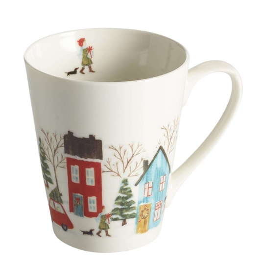 Winter Becher - 10 cm - 30 cl