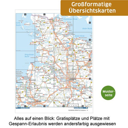 BORDATLAS - Stellplatzführer 2026 -  Deutschland - Europa