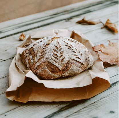 Skandinavisches Brot aus Sauerteig