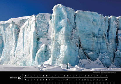 Grönland - 360° Premium-Wandkalender 2026 - 50 x 35 cm - 360Grad Medien