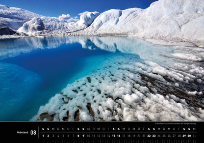 Grönland - 360° Premium-Wandkalender 2026 - 50 x 35 cm - 360Grad Medien