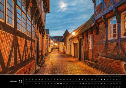 Dänemark - 360° Premium-Wandkalender 2027 - 50 x 35 cm - 360Grad Medien