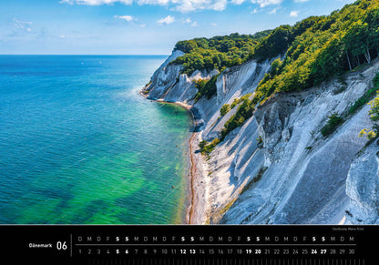 Dänemark - 360° Premium-Wandkalender 2027 - 50 x 35 cm - 360Grad Medien