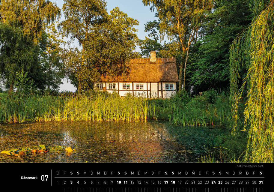 Dänemark - 360° Premium-Wandkalender 2027 - 50 x 35 cm - 360Grad Medien