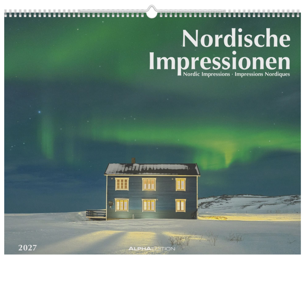 Nordische Impressionen - Wandkalender 2027 - 52 x 43 cm - Alpha Edition