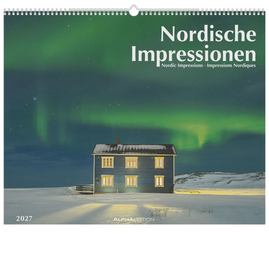 Nordische Impressionen - Wandkalender 2027 - 52 x 43 cm - Alpha Edition