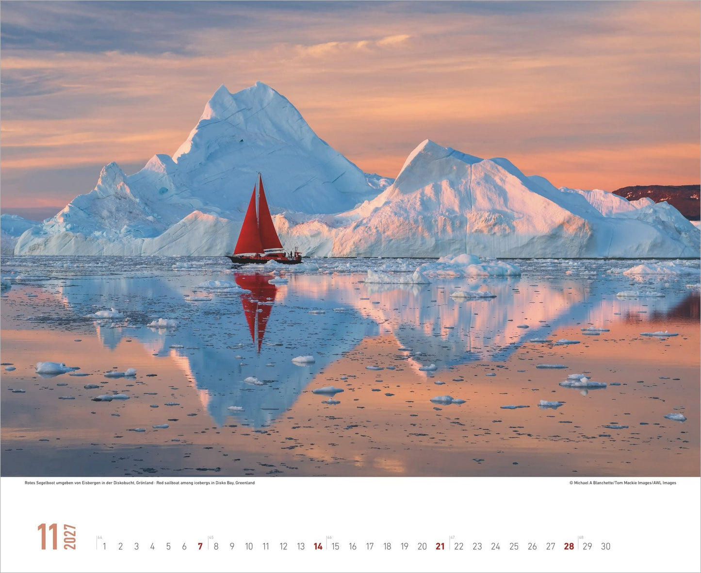 Nordische Impressionen - Wandkalender 2027 - 52 x 43 cm - Alpha Edition