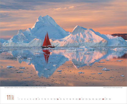 Nordische Impressionen - Wandkalender 2027 - 52 x 43 cm - Alpha Edition