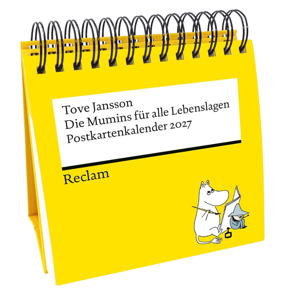 Die Mumins für alle Lebenslagen - Postkartenkalender 2027
