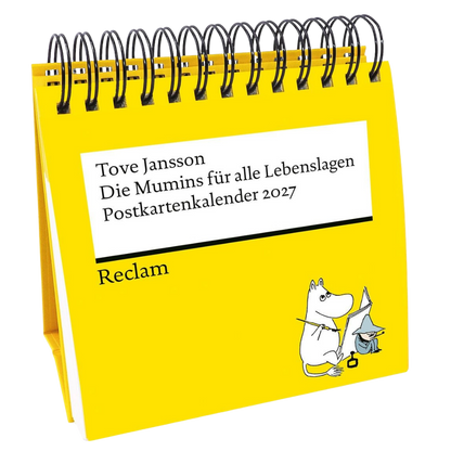 Die Mumins für alle Lebenslagen - Postkartenkalender 2027