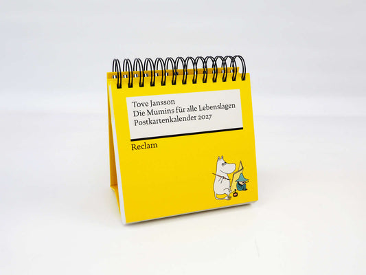 Die Mumins für alle Lebenslagen - Postkartenkalender 2027