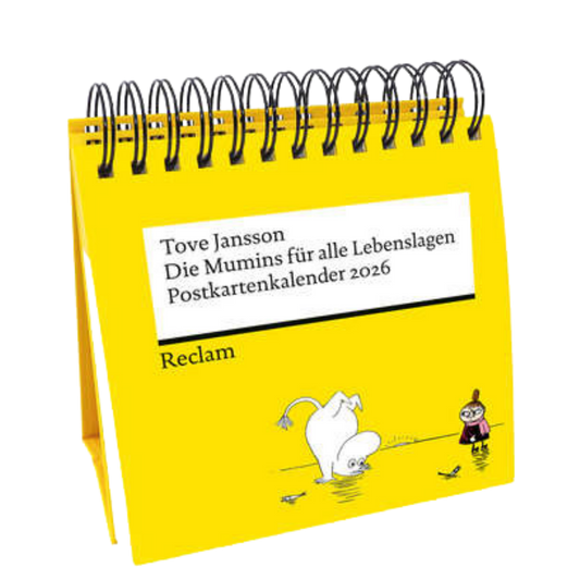 Die Mumins für alle Lebenslagen - Postkartenkalender 2026