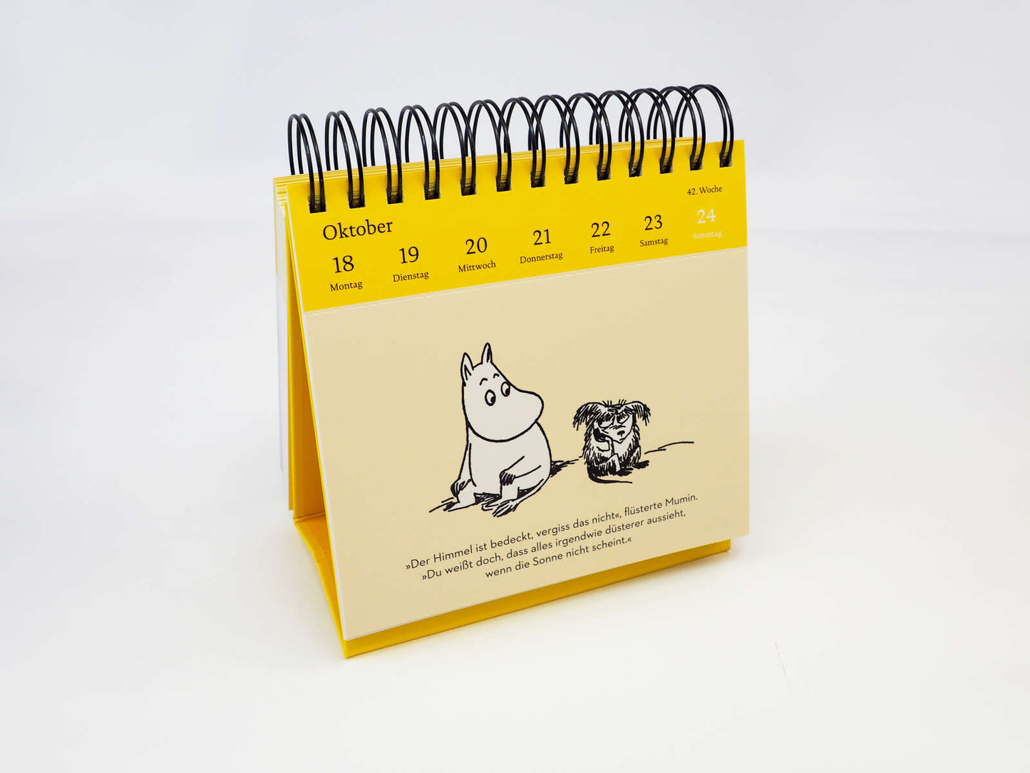 Die Mumins für alle Lebenslagen - Postkartenkalender 2027