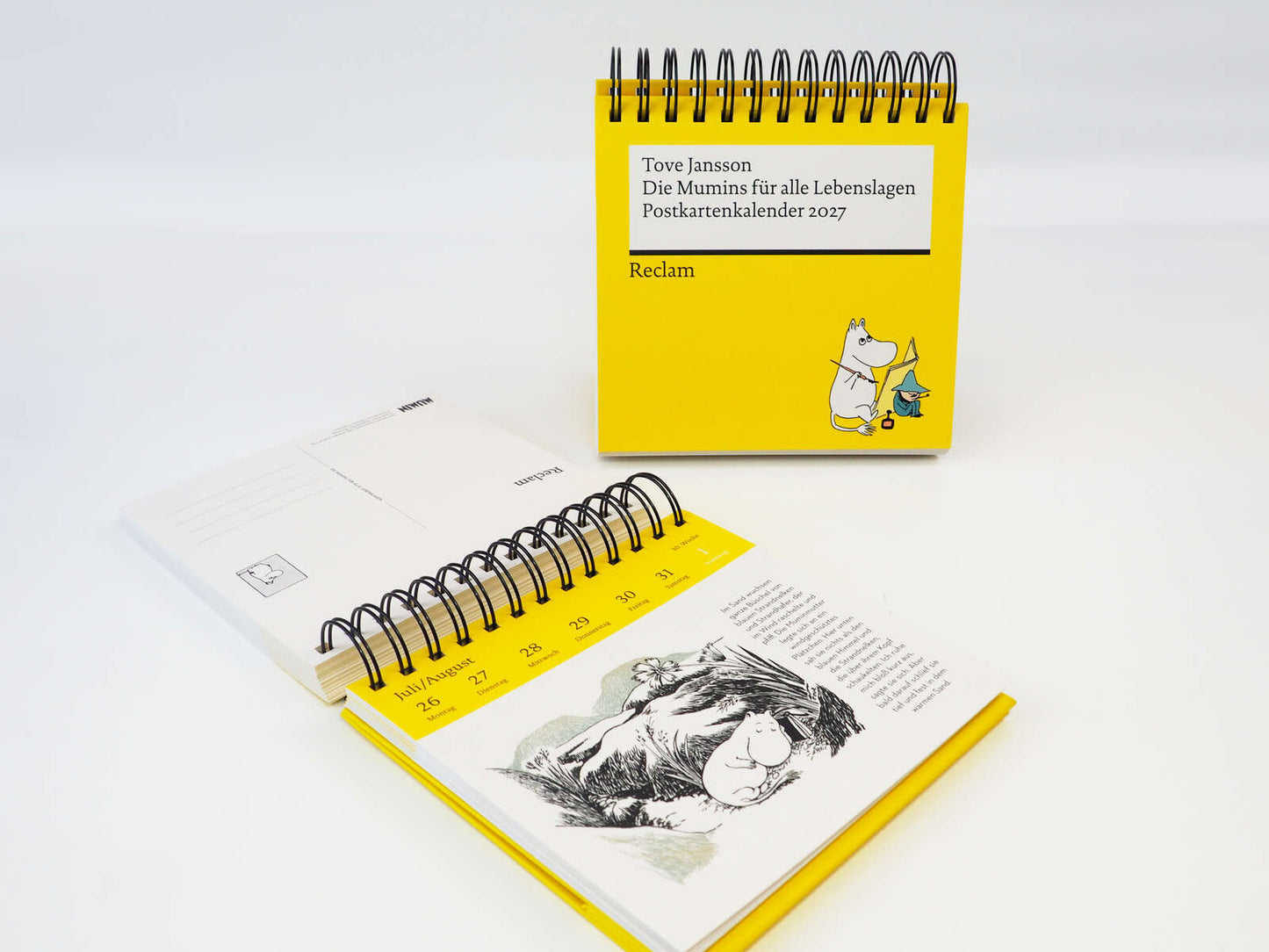 Die Mumins für alle Lebenslagen - Postkartenkalender 2027