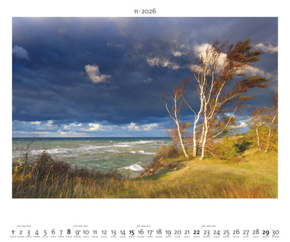 Nordisches Licht - Wandkalender 2025 - 60 x 50 cm - Palazzi